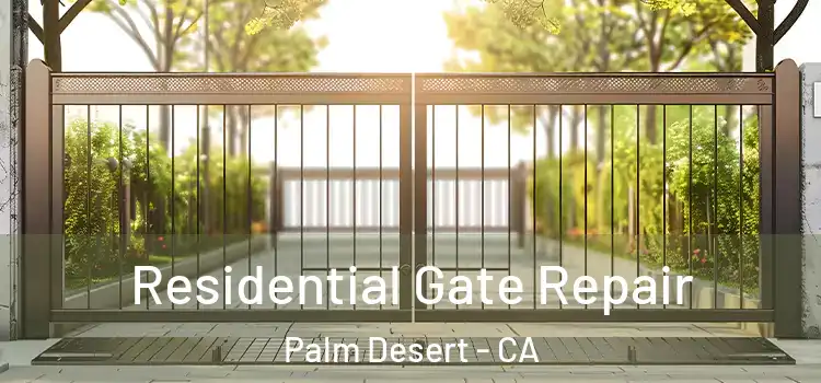 Residential Gate Repair Palm Desert - CA
